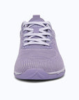 Gliss II Pro - purple wide toe box barefoot shoes for women shown from the front