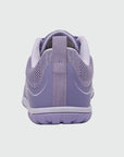 Gliss II Pro - purple wide toe box barefoot shoes for women shown from the back