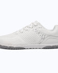 Gliss II Pro - white wide toe box barefoot shoes for women shown from the side