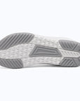Gliss II Pro - white wide toe box barefoot shoes for women shown from the bottom