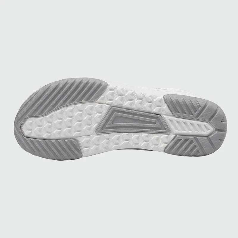 Gliss II Pro - white wide toe box barefoot shoes for women shown from the bottom