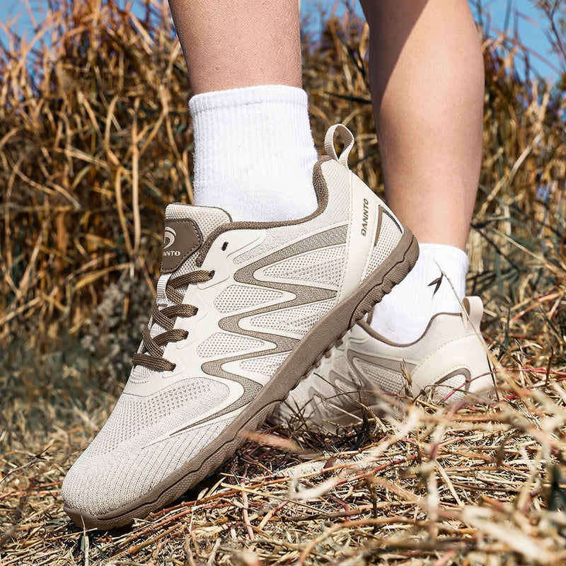 Women wide toe box barefoot shoes for natural walking comfort