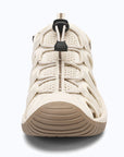 Dannto Trailport N3 - Women's hiking beige sandals shown from the front