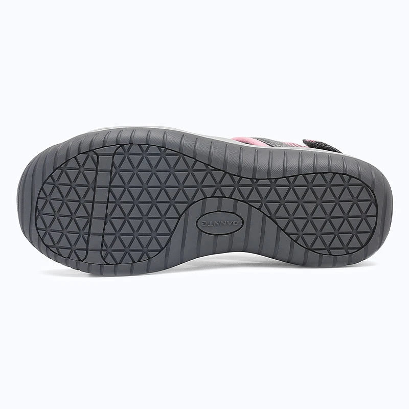 Dannto Trailport N3 - Women's hiking purple sandals shown from the bottom
