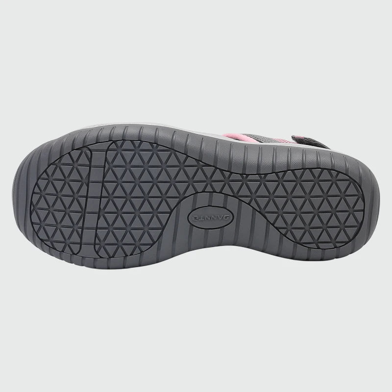 Dannto Trailport N3 - Women's hiking purple sandals shown from the bottom