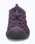 Dannto Trailport N3 - Women's hiking purple sandals shown from the front