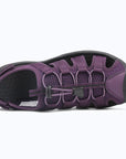 Dannto Trailport N3 - Women's hiking purple sandals shown from the top